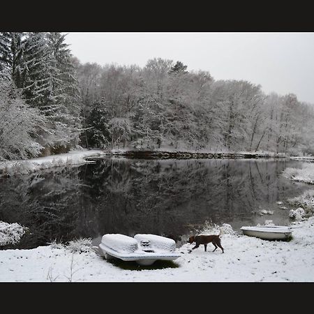 Cabane Limousine Au Bord D'Un Etang Bonnac-la-Côte Εξωτερικό φωτογραφία